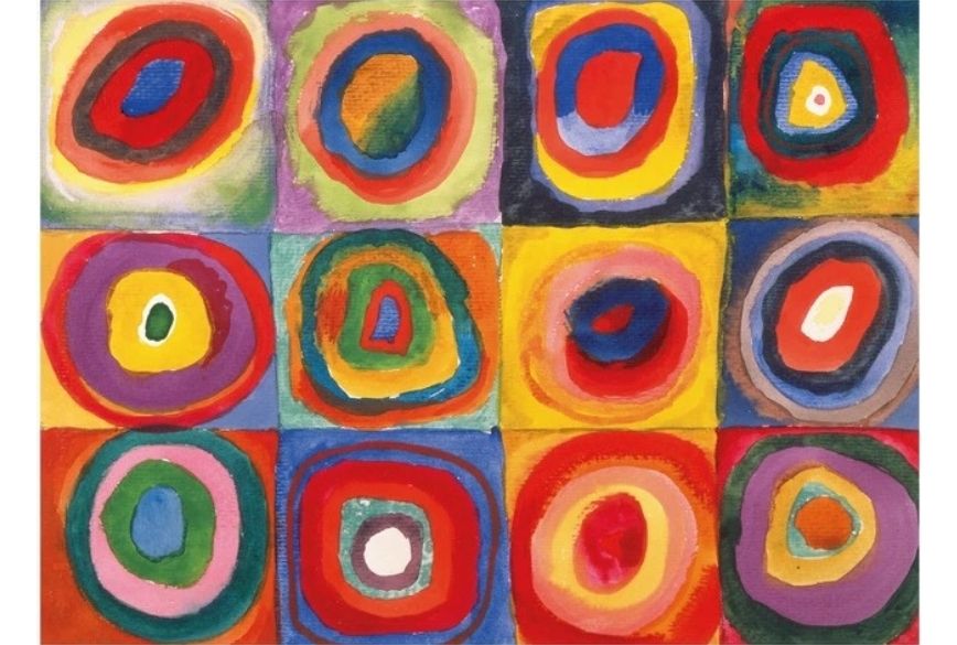 "Color study" KANDINSKY