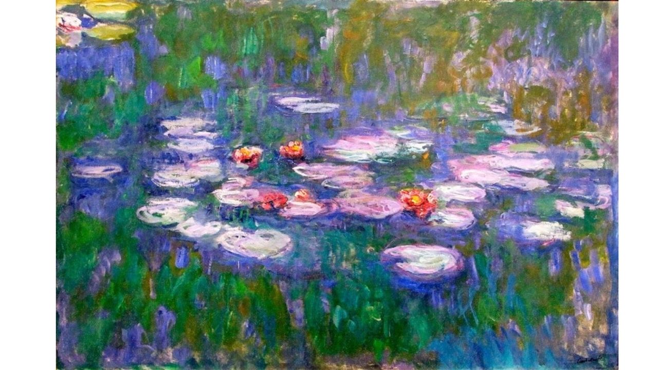 "Les nympheas", MONET